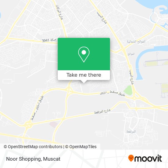 Noor Shopping map