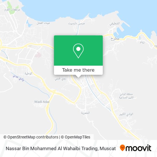 Nassar Bin Mohammed Al Wahaibi Trading map