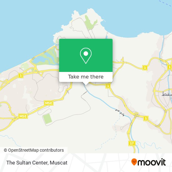 The Sultan Center map