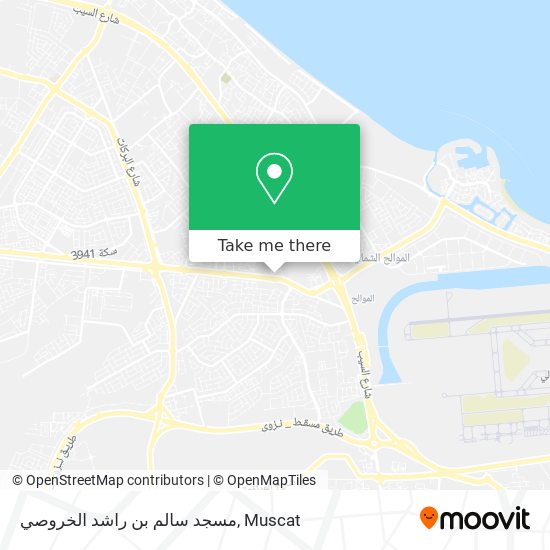 مسجد سالم بن راشد الخروصي map
