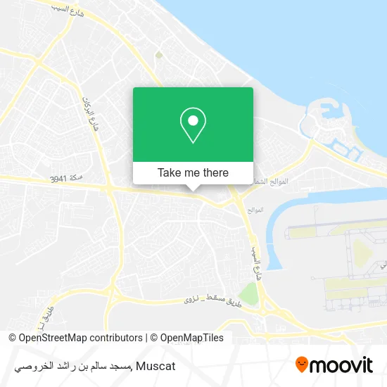 مسجد سالم بن راشد الخروصي map
