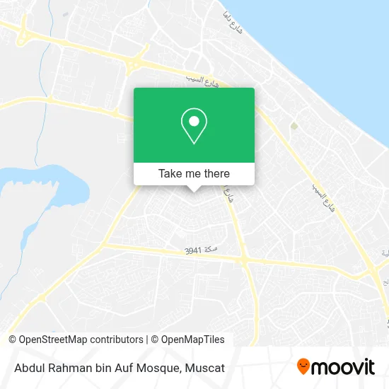 مسجد عبد الرحمن بن عوف map