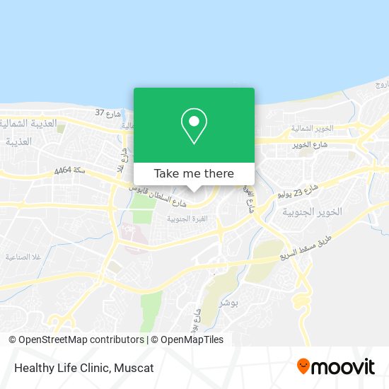 Healthy Life Clinic map