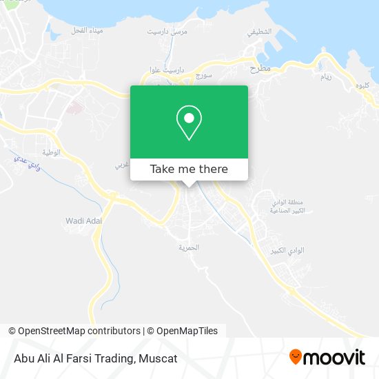 Abu Ali Al Farsi Trading map
