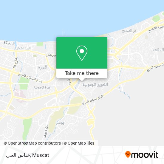 خباس الحي map