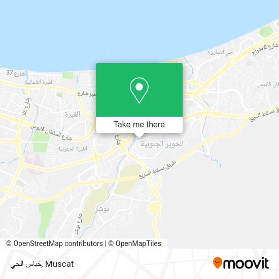خباس الحي map