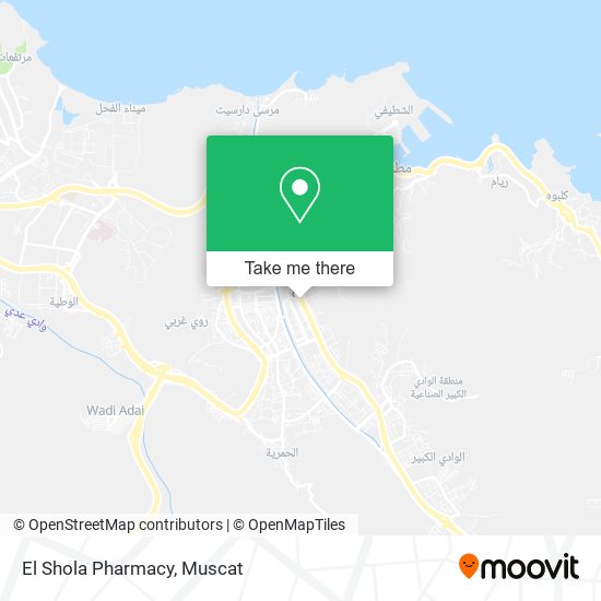 El Shola Pharmacy map