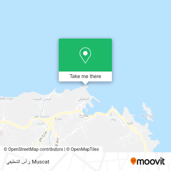 رأس الشطيفي map