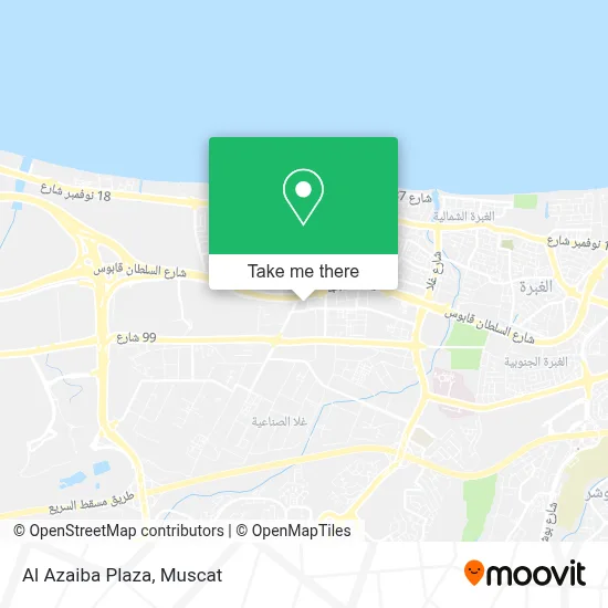 Al Azaiba Plaza map