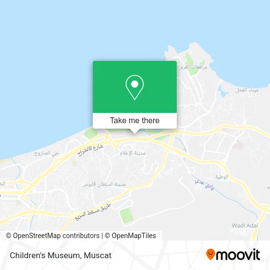 Children's Museum map