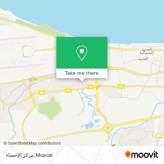 مركز الإحصاء map