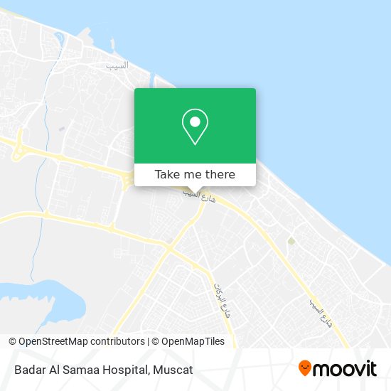 Badar Al Samaa Hospital map
