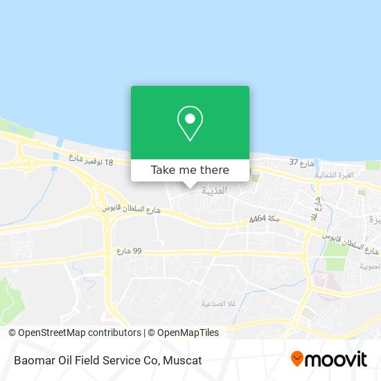Baomar Oil Field Service Co map