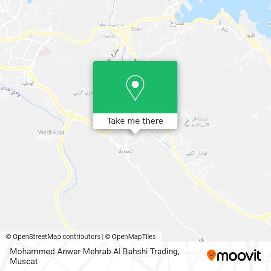 Mohammed Anwar Mehrab Al Bahshi Trading map