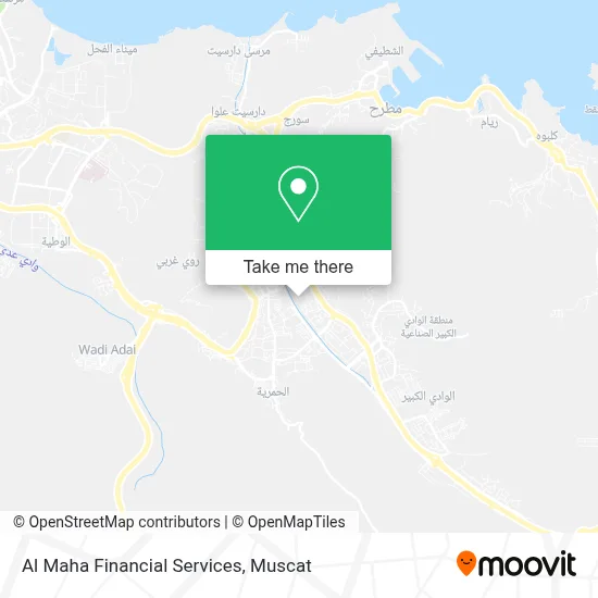 Al Maha Financial Services map