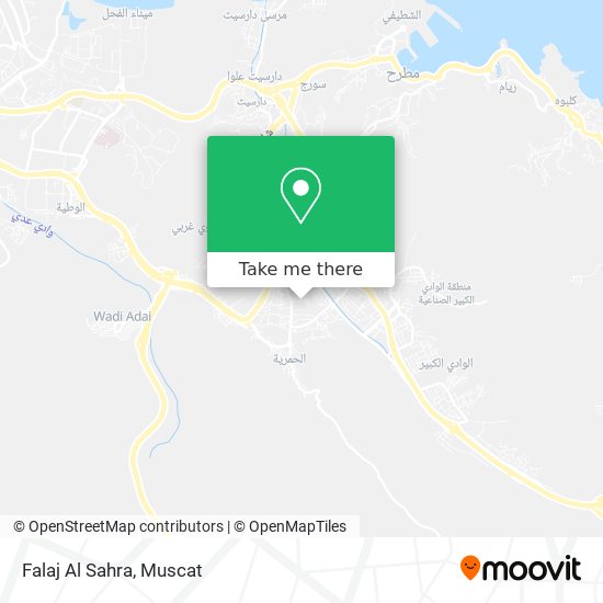 Falaj Al Sahra map