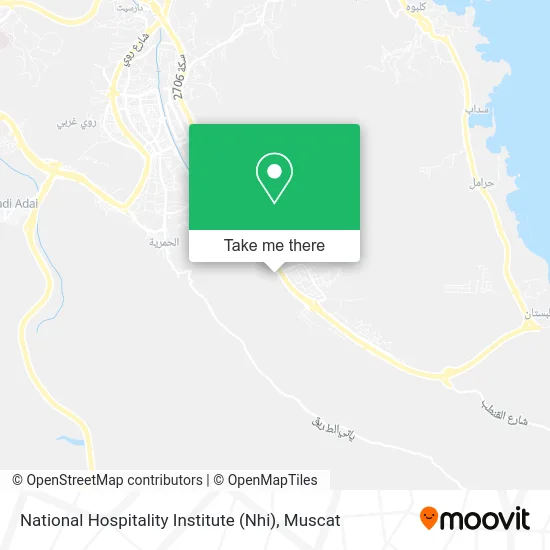 National Hospitality Institute (Nhi) map