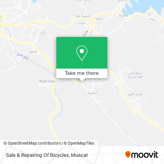 Sale & Repairing Of Bicycles map
