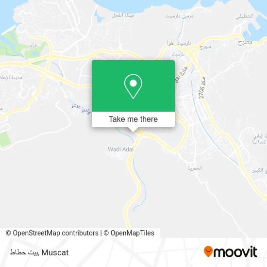 بيت حطاط map
