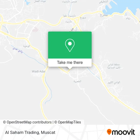 Al Saham Trading map