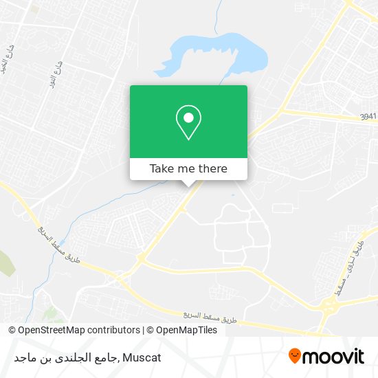 جامع الجلندى بن ماجد map