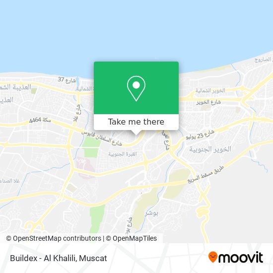Buildex - Al Khalili map