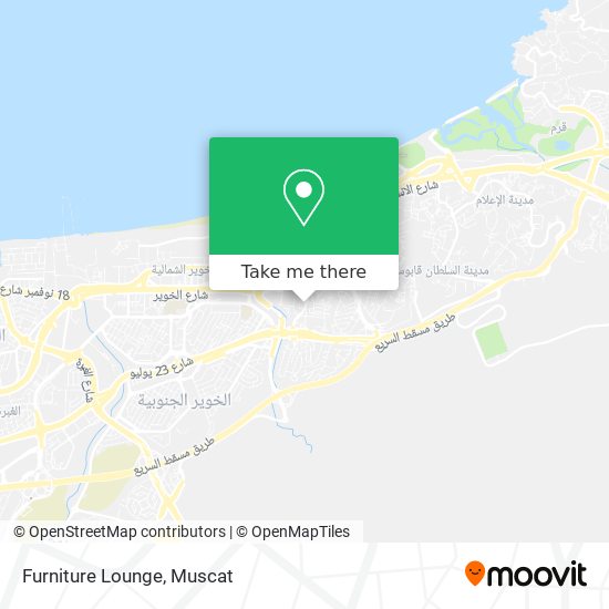 Furniture Lounge map