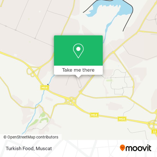 Turkish Food map