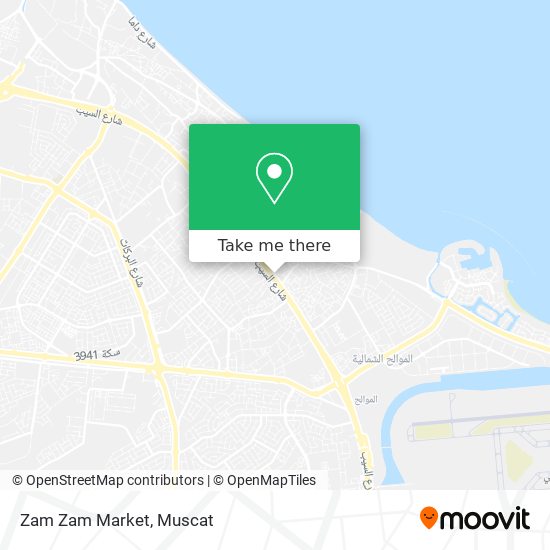Zam Zam Market map
