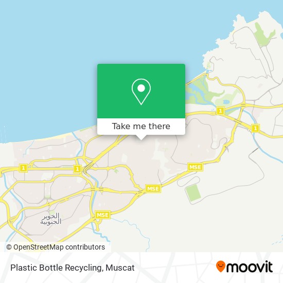 Plastic Bottle Recycling map