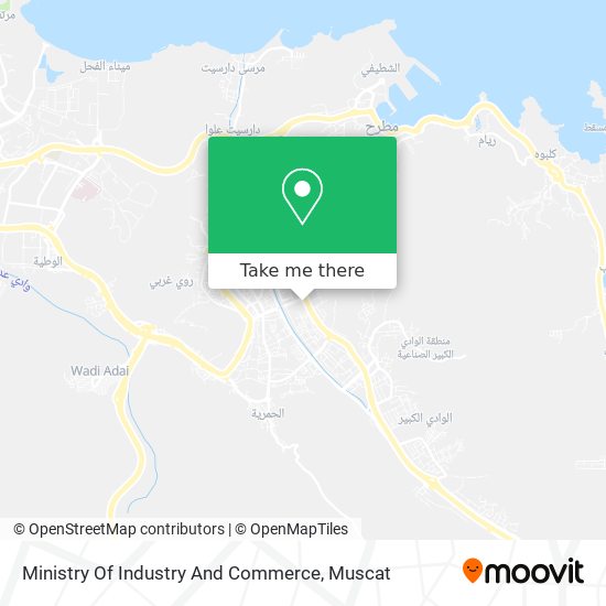 Ministry Of Industry And Commerce map