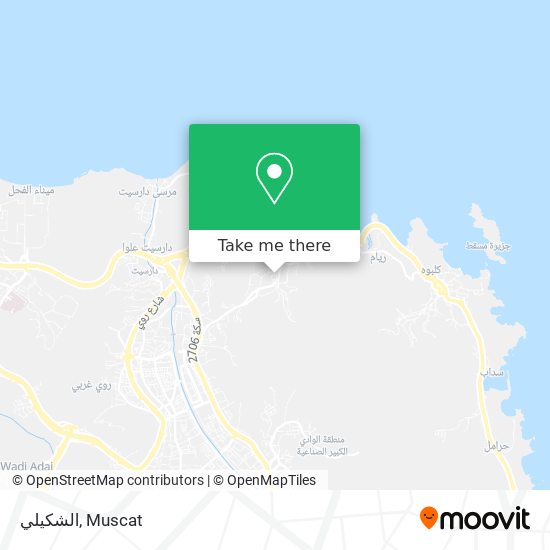 الشكيلي map