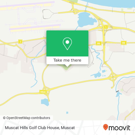 Muscat Hills Golf Club House map