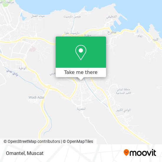 Omantel map