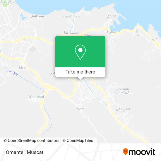 Omantel map