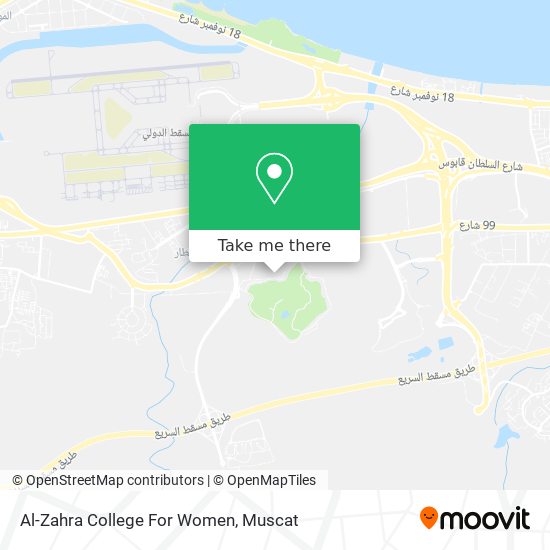 Al-Zahra College For Women map