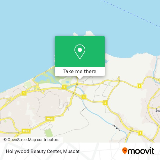 Hollywood Beauty Center map