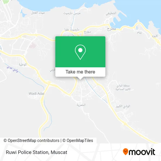 Ruwi Police Station map