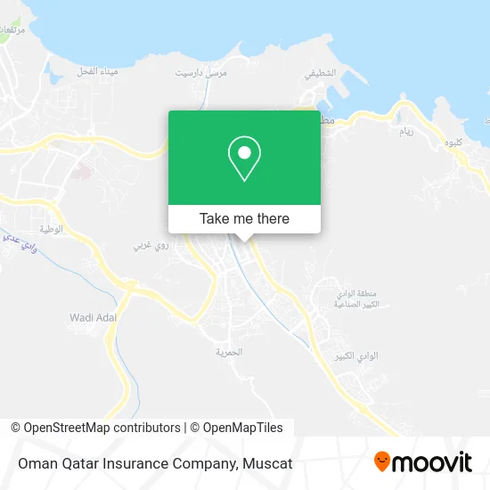 Oman Qatar Insurance Company map