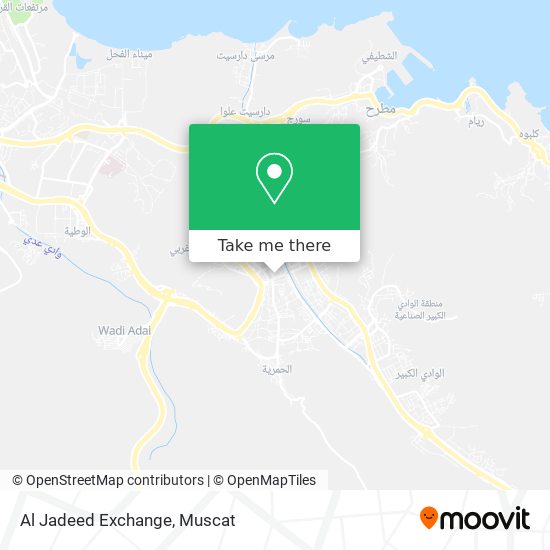 Al Jadeed Exchange map
