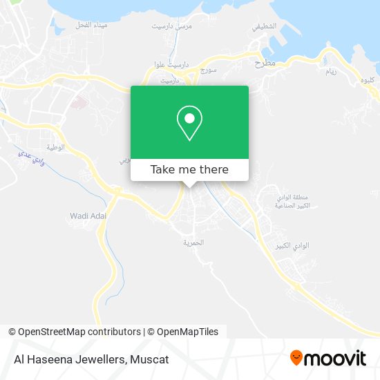 Al Haseena Jewellers map