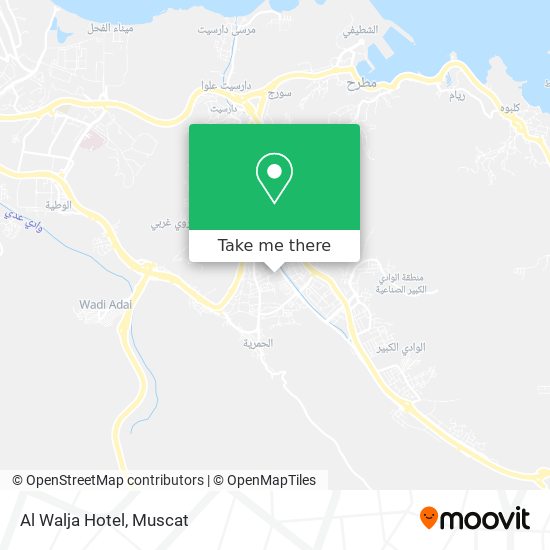 Al Walja Hotel map