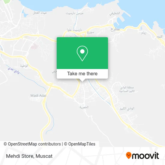 Mehdi Store map