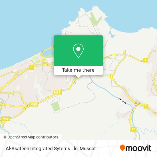 Al-Asateen Integrated Sytems Llc map