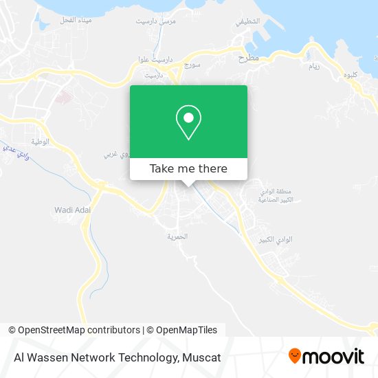 Al Wassen Network Technology map