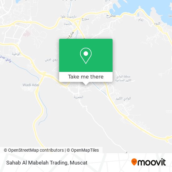 Sahab Al Mabelah Trading map