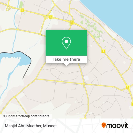Masjid Abu Muather map