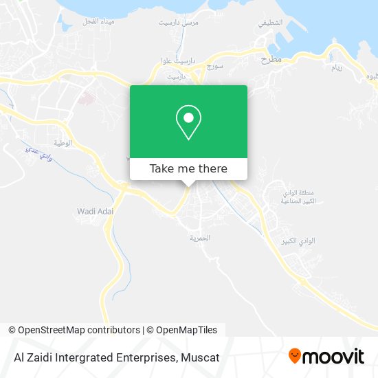 Al Zaidi Intergrated Enterprises map