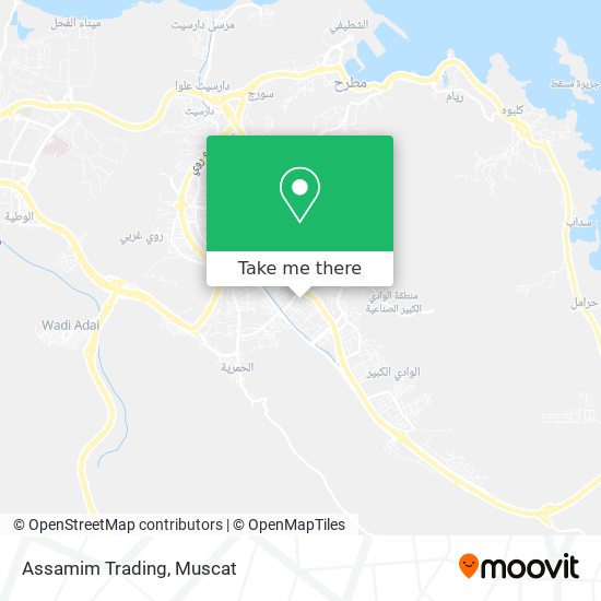 Assamim Trading map