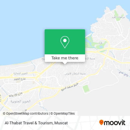 Al-Thabat Travel & Tourism map